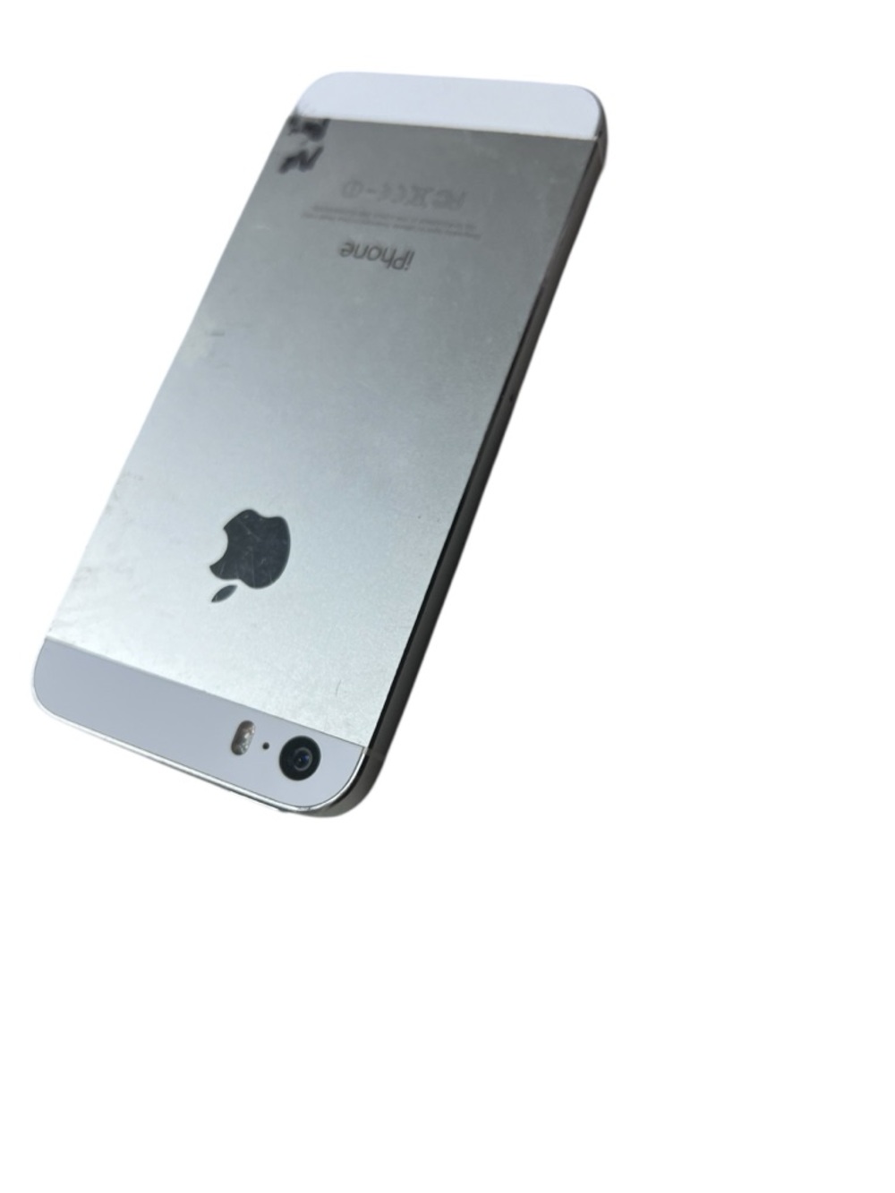 iPhone 5s  Silver No Power Sold as is